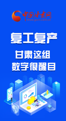 圖解|甘肅復工復產有多拼，看看這組數字就知道了 