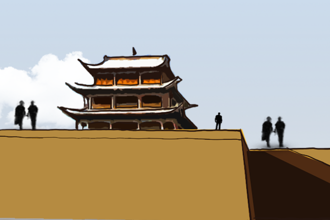 【直擊嘉峪關變遷】手繪長圖丨嘉峪關城648歲了！帶你漫游關城保護記