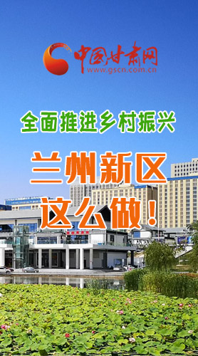 圖解|全面推進鄉(xiāng)村振興 蘭州新區(qū)這么做！