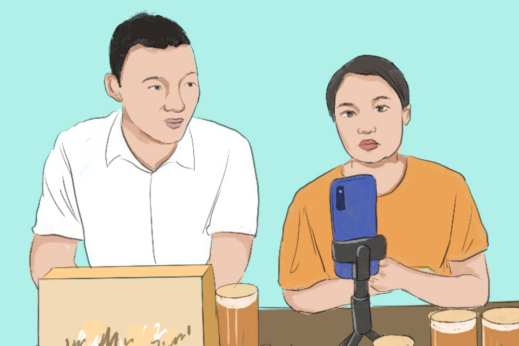 手繪|攢勁！閃閃發(fā)光的up青年
