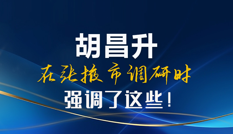 【甘快看】圖解|胡昌升在張掖市調(diào)研時強調(diào)了這些！